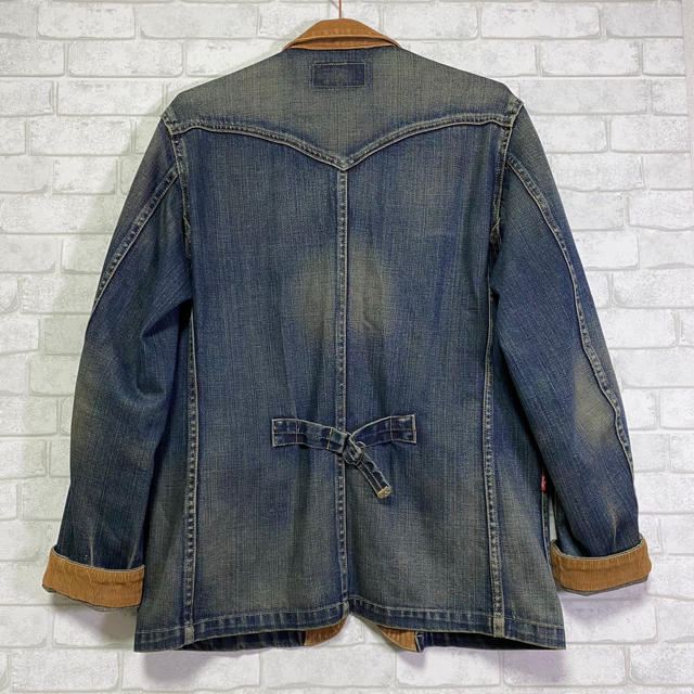 Levi's(リーバイス)の【 Levi's 】リーバイス カバーオール デニム コーデュロイ/Lサイズ メンズのジャケット/アウター(カバーオール)の商品写真