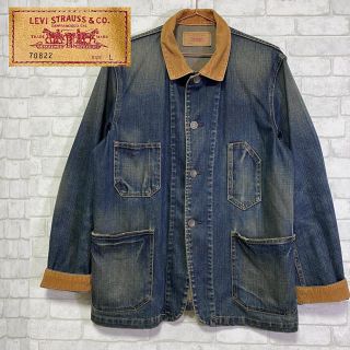 リーバイス(Levi's)の【 Levi's 】リーバイス カバーオール デニム コーデュロイ/Lサイズ(カバーオール)