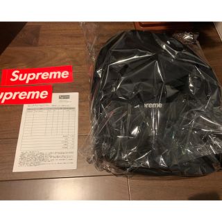 シュプリーム(Supreme)のsupreme Canvas Backpack black(バッグパック/リュック)