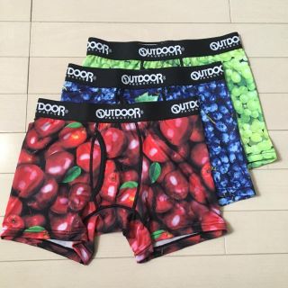 アウトドアプロダクツ(OUTDOOR PRODUCTS)の未使用☆OUTDOOR☆アンダーウェア 3枚セット Mサイズ(ボクサーパンツ)