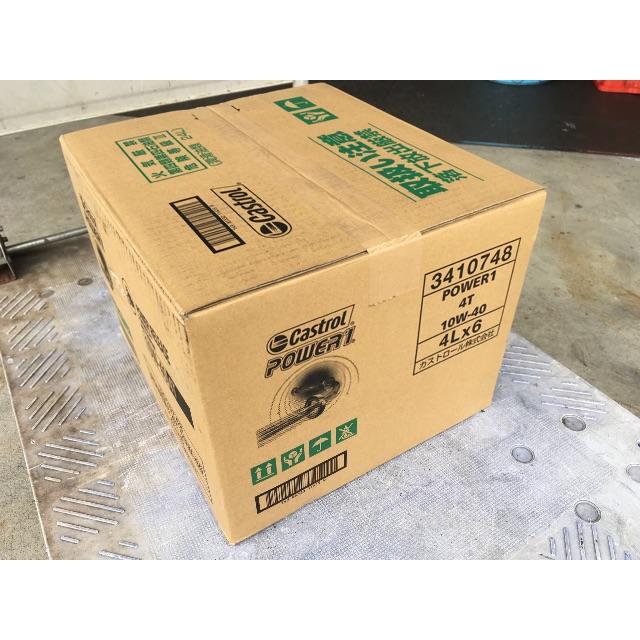 全国送料無料4L×6本 カストロール POWER1 4T 10W-40 オイル