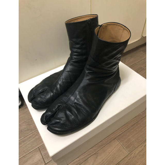 Maison Martin Margiela(マルタンマルジェラ)のmaison margiela  足袋　フラット　19AW 山羊革　レア メンズの靴/シューズ(ブーツ)の商品写真