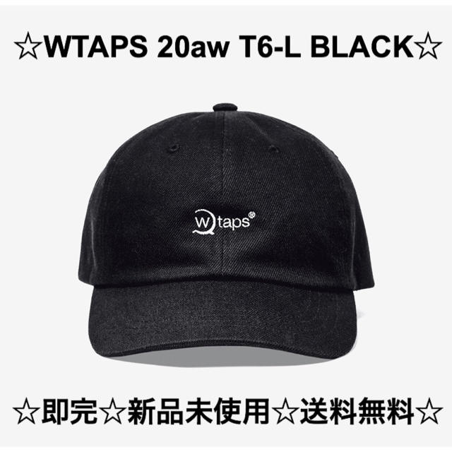 FITSALLカラー☆即完☆新品未使用☆送料無料☆WTAPS 20aw T-6L CAP BLACK