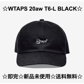 ジーユー(GU)の☆即完☆新品未使用☆送料無料☆WTAPS 20aw T-6L CAP BLACK(キャップ)