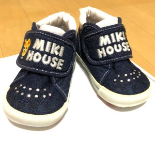 ミキハウス(mikihouse)の☆美品 ミキハウス ファーストシューズ スニーカー  12.5cm☆(スニーカー)