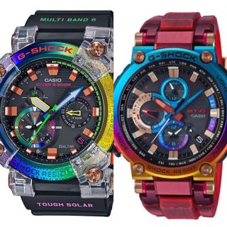 ジーショック(G-SHOCK)のG-SHOCK レインボーIP 火山雷、ボルネオ・レインボー・トード(腕時計(アナログ))