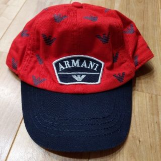 アルマーニ ジュニア(ARMANI JUNIOR)のARMANI JUNIOR　キャップ　Sサイズ(帽子)