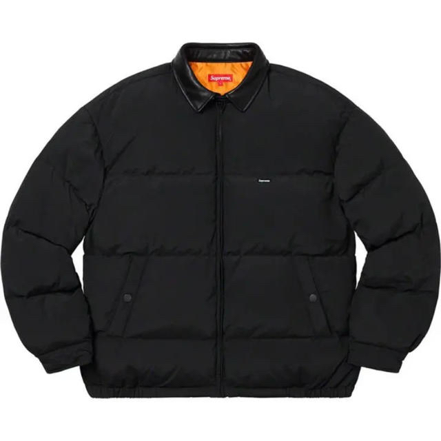 Supreme(シュプリーム)のsupreme Leather Collar Puffy Jacket  メンズのジャケット/アウター(ダウンジャケット)の商品写真