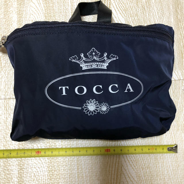 TOCCA(トッカ)のtoccaトッカ　ネイビーサブバッグ　エコバッグ レディースのバッグ(エコバッグ)の商品写真