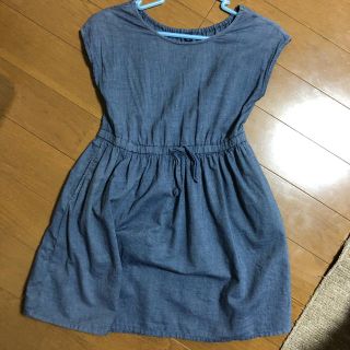 ユニクロ(UNIQLO)のユニクロ　ワンピース　デニム(ワンピース)