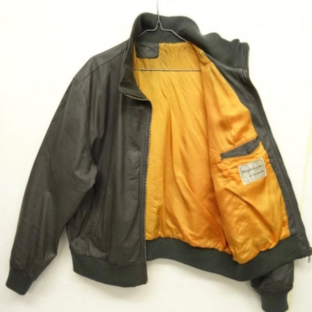 Maison Martin Margiela(マルタンマルジェラ)の80'S ドイツ軍 レザー フライトジャケット メンズのジャケット/アウター(フライトジャケット)の商品写真