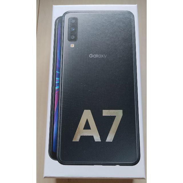 Galaxy A7 ブラック 64GB【新品・未開封】SM-A750C