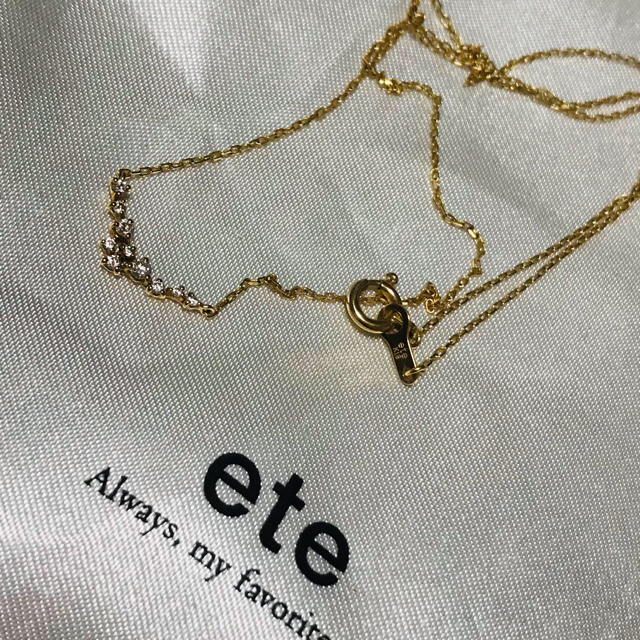 ete(エテ)のete ネックレス ダイヤ  レディースのアクセサリー(ネックレス)の商品写真