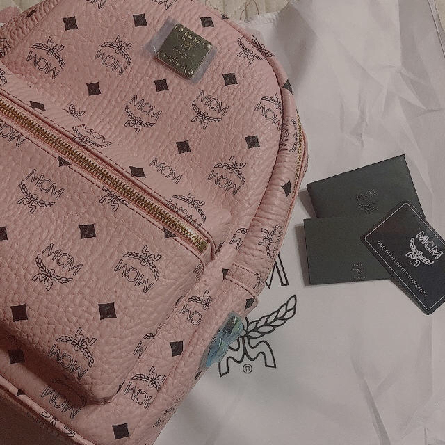 MCMピンクリュック(M)値下げ交渉OK!3000円値下げしました