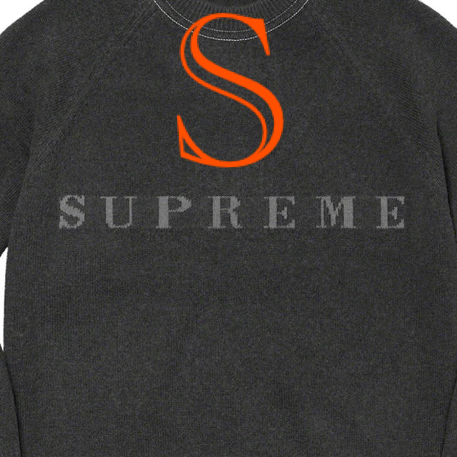 supreme Stone Washed Sweater