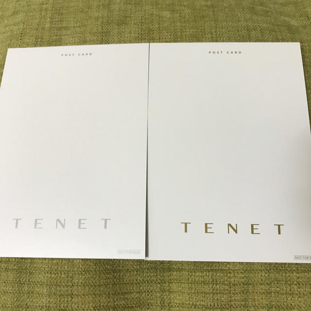 映画　TENET テネット　テネるカード　ポストカード