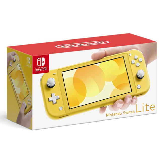Nintendo Switch(ニンテンドースイッチ)の『新品未使用、送料無料』Nintendo Switch LITE イエロー エンタメ/ホビーのゲームソフト/ゲーム機本体(家庭用ゲーム機本体)の商品写真