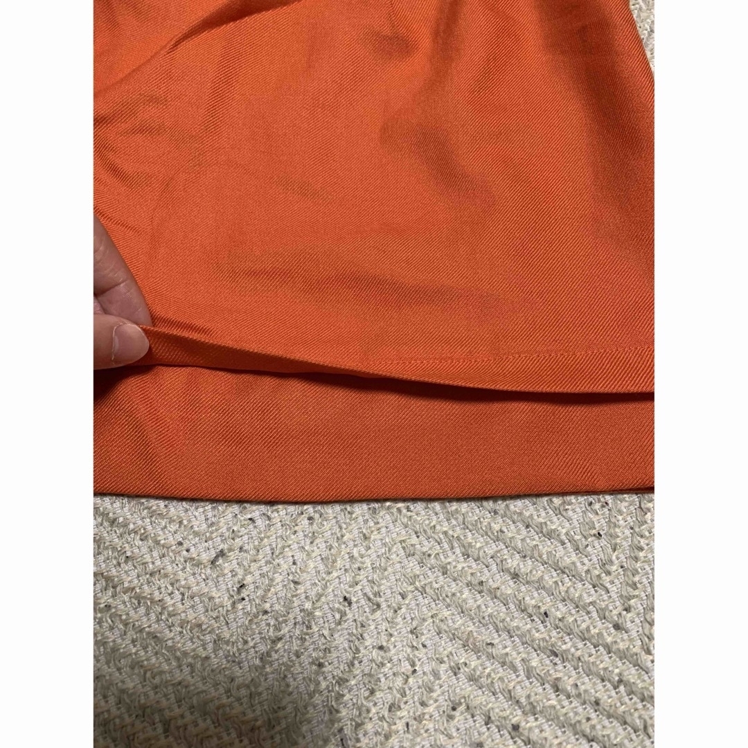ViS(ヴィス)のViS オレンジ　スカート レディースのスカート(ひざ丈スカート)の商品写真