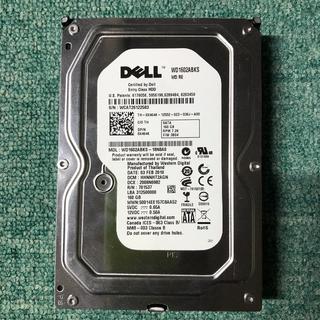 SATA中古HD(完動品) DELL WD1602ABKS 160GB 1918(PCパーツ)