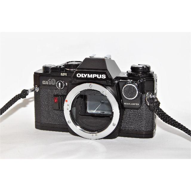 OLYMPUS(オリンパス)の【美品】OLYMPUS OM10 ブラック　オリンパス スマホ/家電/カメラのカメラ(フィルムカメラ)の商品写真