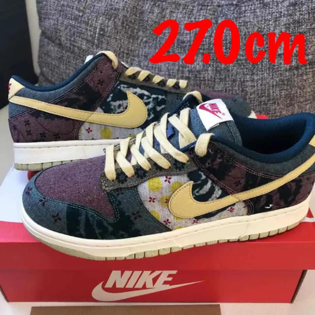 新品 27.0cm ナイキ ダンク ロー パンダ nike dunk low - スニーカー