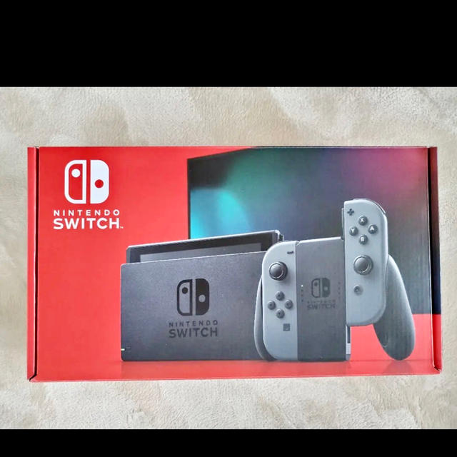 Nintendo Switch - 新品 Nintendo Switch グレー 新型 スイッチ本体の通販 by だんほ｜ニンテンドースイッチ