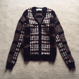 MARNI / マルニ | 2021AW | アルパカ混 クレイジーパターン ニット | 40 | レッド | レディース