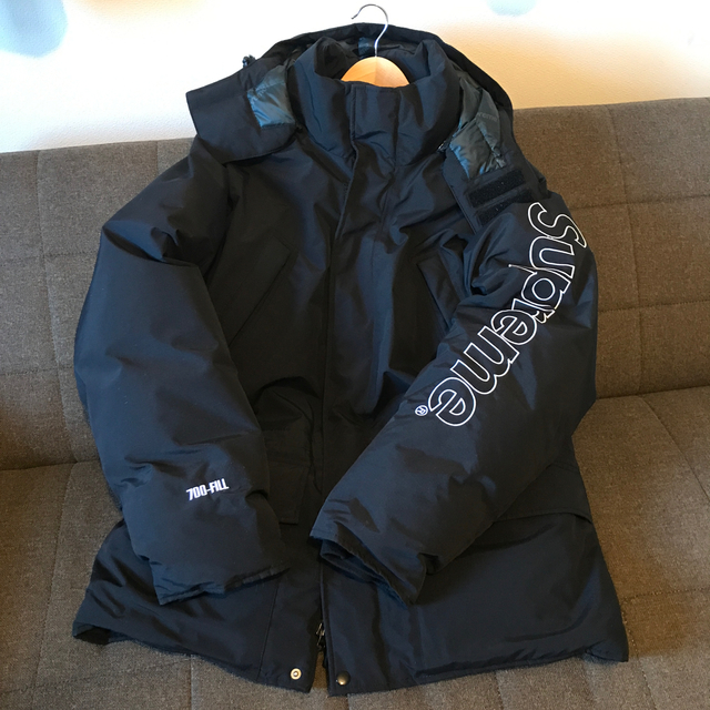 supreme 700-Fill Down Tapes Seam Parka L