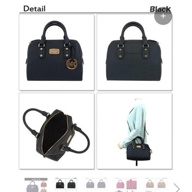 Michael Kors(マイケルコース)のマイケルコース ミニボストンバッグ レディースのバッグ(ショルダーバッグ)の商品写真