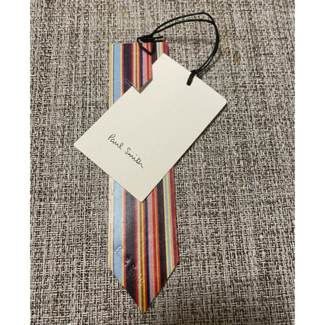 Paul Smith(ポールスミス)の☆新品☆ 値下げPaul Smith ブックマーク　定番ストラップ模様 ハンドメイドの文具/ステーショナリー(その他)の商品写真