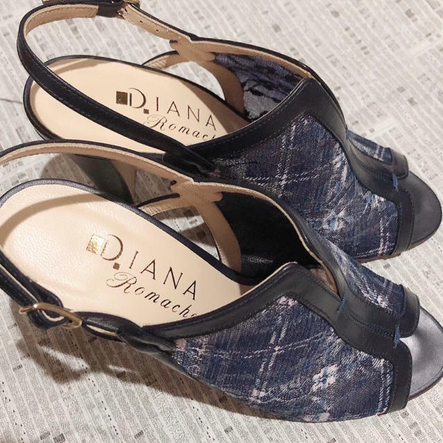 DIANA(ダイアナ)の12時間限定価格！　DIANA オープントゥサンダル レディースの靴/シューズ(ハイヒール/パンプス)の商品写真