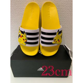 アディダス(adidas)のアディダス　ポケモンコラボ　アディレッタ　ピカチュウ (サンダル)