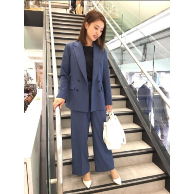 SUIT COMPANY ダブルブレストジャケットスーツ