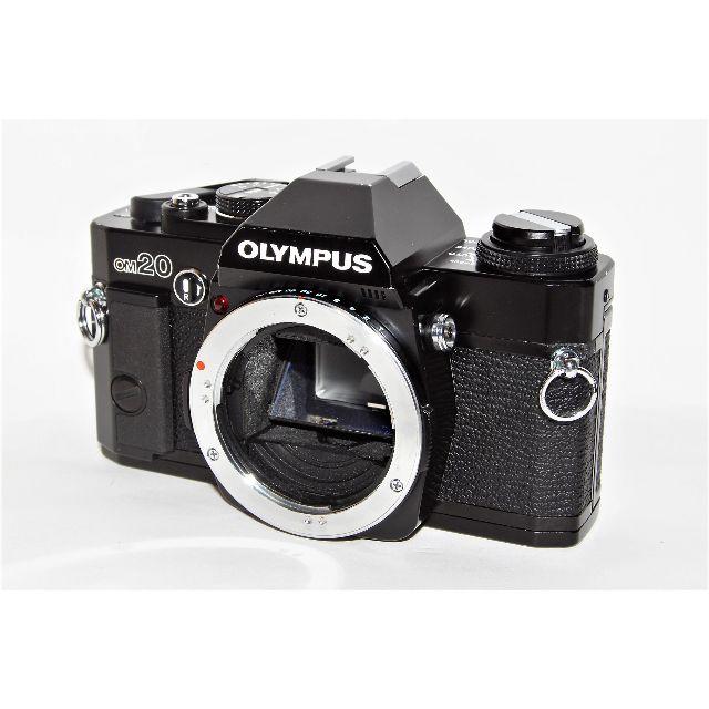 OLYMPUS(オリンパス)のOLYMPUS OM20 ブラック　オリンパス スマホ/家電/カメラのカメラ(フィルムカメラ)の商品写真