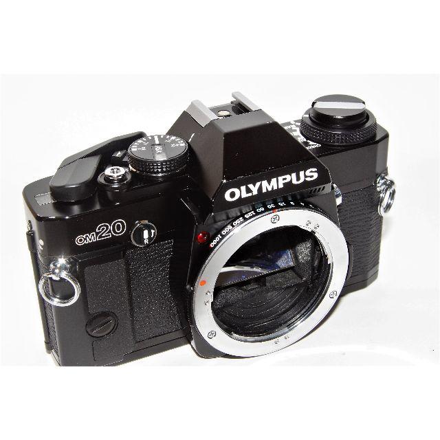 OLYMPUS(オリンパス)のOLYMPUS OM20 ブラック　オリンパス スマホ/家電/カメラのカメラ(フィルムカメラ)の商品写真