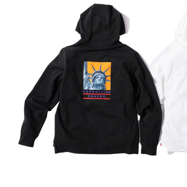 Supreme(シュプリーム)の新品　supreme TNF statue hooded sweatshirt  メンズのトップス(パーカー)の商品写真