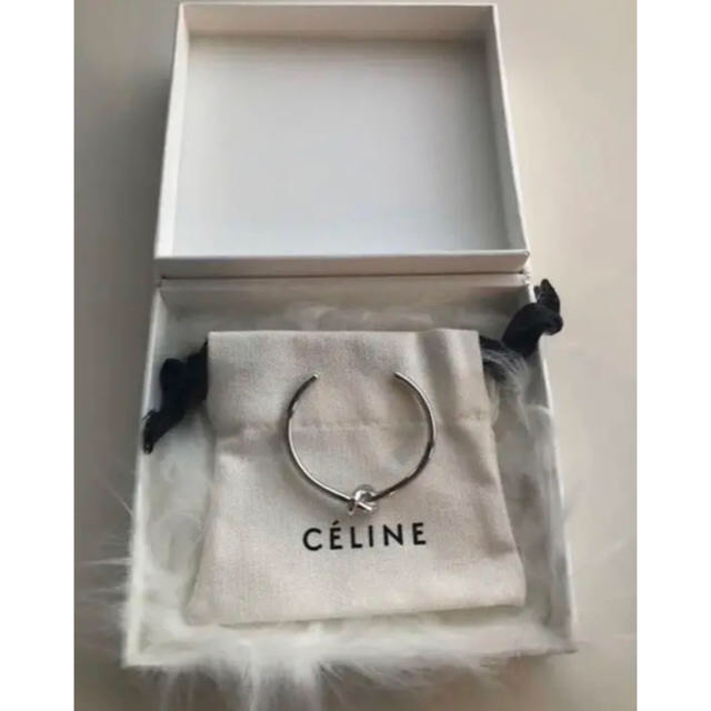 celine(セリーヌ)の〈ジミヘン様専用〉celine ノットブレス　S レディースのアクセサリー(ブレスレット/バングル)の商品写真