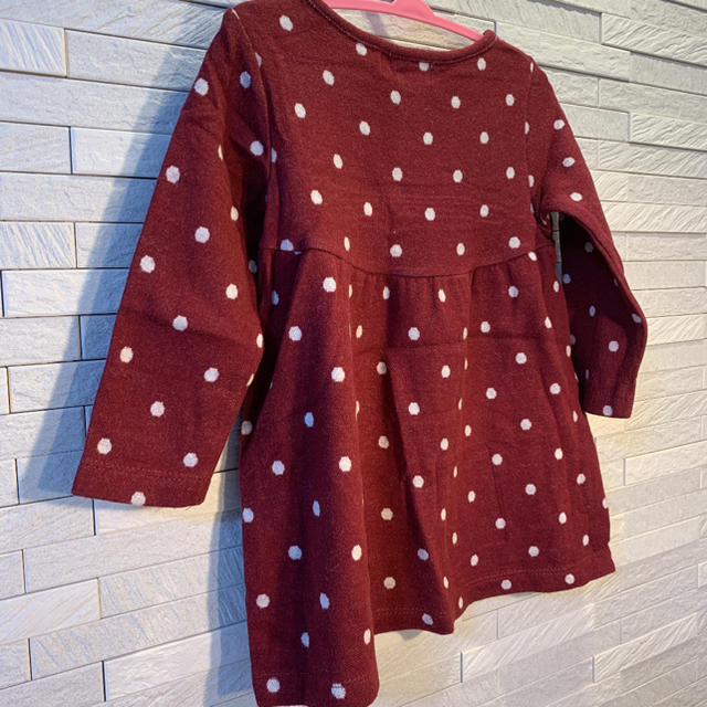 ZARA KIDS(ザラキッズ)のZARA baby  水玉ワンピース　92 キッズ/ベビー/マタニティのキッズ服女の子用(90cm~)(ワンピース)の商品写真