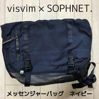 ヴィスヴィム(VISVIM)のvisvim × SOPHNET. メッセンジャーバッグ　ネイビー (メッセンジャーバッグ)