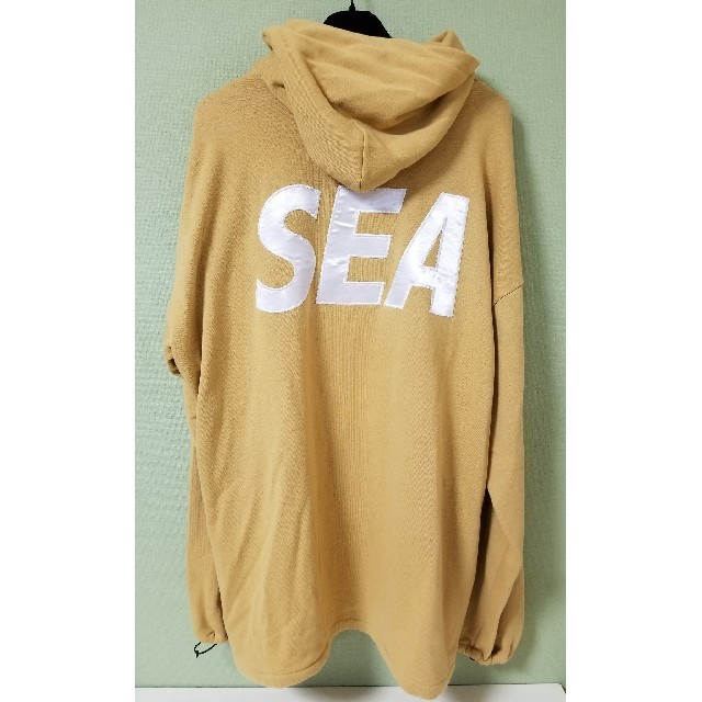 三浦翔平WIND AND SEA　2019AW　ビッグロゴフーディ　サイズL 美品