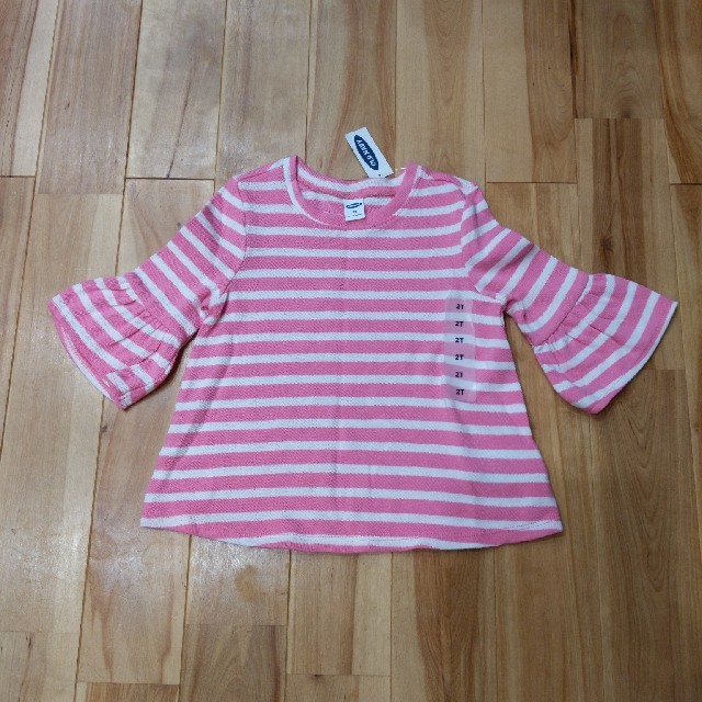 Old Navy(オールドネイビー)の90cm　Old Navy　女の子　ロンT キッズ/ベビー/マタニティのキッズ服女の子用(90cm~)(Tシャツ/カットソー)の商品写真