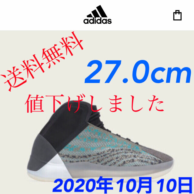 ADULT【限定】YZY QNTM ADULTS 27cm【新品未使用】2020/10