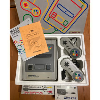 Nintendo スーパーファミコン 本体 SHVC-001(家庭用ゲーム機本体)