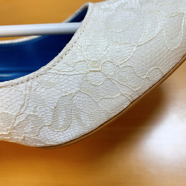 ベニル36 レースクローズトゥ7㎝ レディースの靴/シューズ(ハイヒール/パンプス)の商品写真