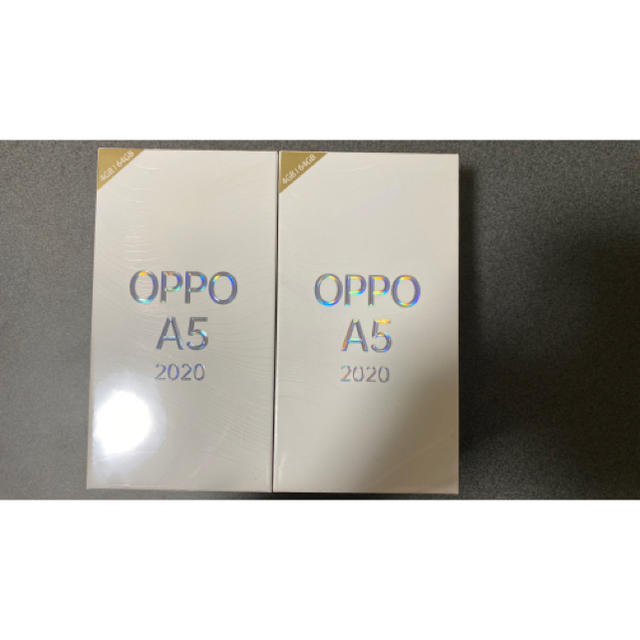 新品未開封 OPPO A5 2020 Blue CPH1943BL