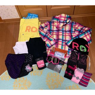 ロキシー(Roxy)のJoy様専用★スキーウェアセット《ROXY》レディース（中古）M(ウエア)