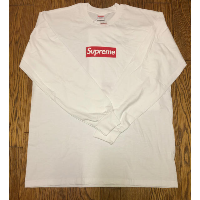 M Supreme Box Logo L/S Tee White 20FW