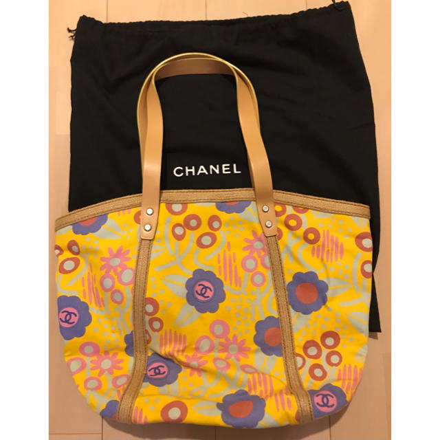 CHANEL キャンバストートバッグ