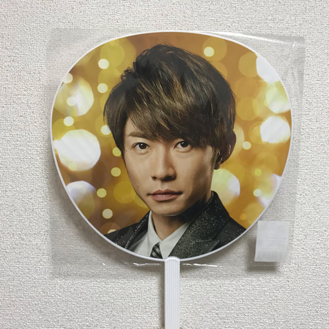 嵐(アラシ)の相葉雅紀　うちわ　5×20  エンタメ/ホビーのタレントグッズ(男性タレント)の商品写真