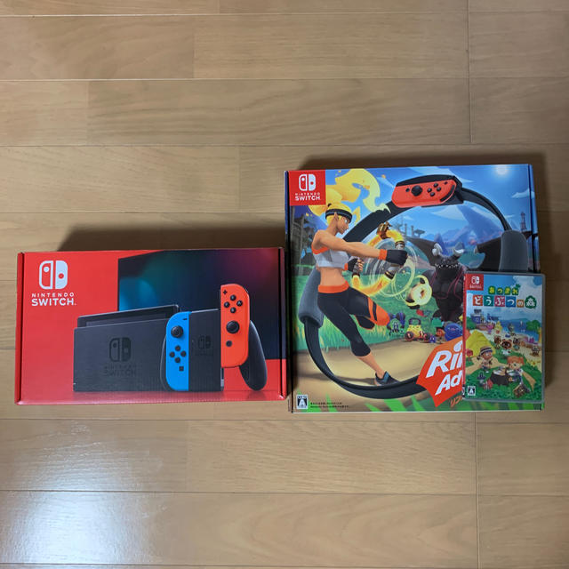 ニンテンドースイッチ本体＋リングフィットアドベンチャー